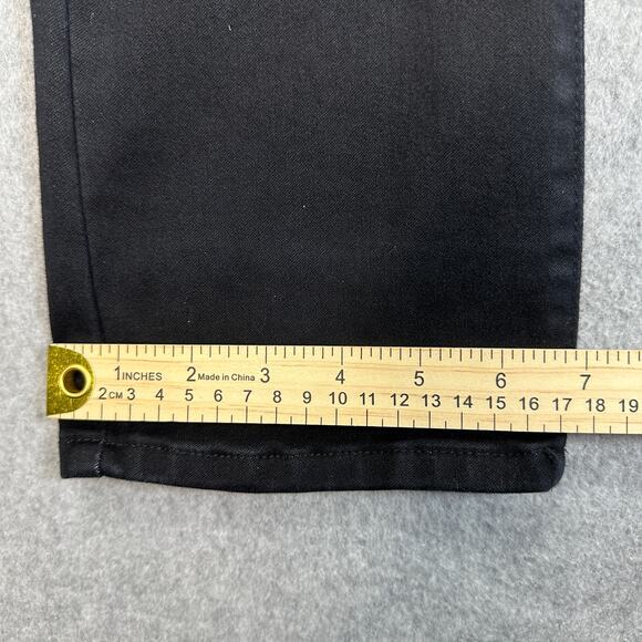 NYDJ Jeans Womens Size 8 Black Legging Straight Leg Mid Rise Slimming Stretch - Picture 9 of 9